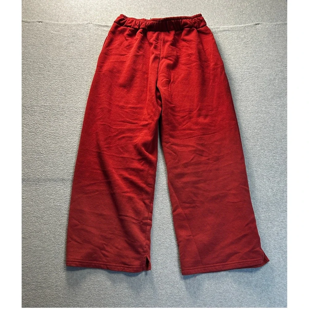 Dr Pepper Lounge Pants Red Sweatpants Unisex Large Wide Leg Logo Graphic